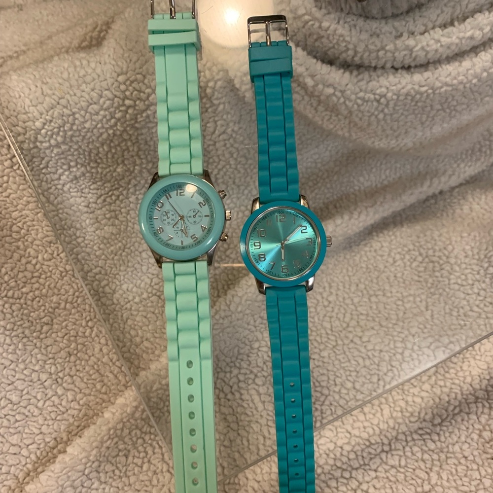 Silicone fashion watches